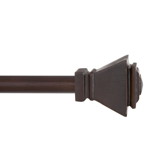 Kenney Iverson Curtain Rod, Espresso