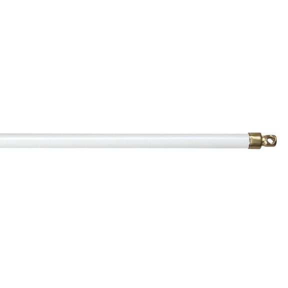 SASH ROD WHT SWVL11-19" (Pack of 1)