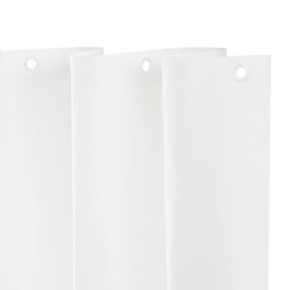 Kenney Lightweight PEVA Shower Curtain Liner, 70" W x 72" H, White