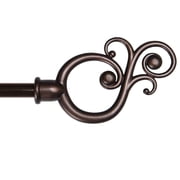 Kenney Manufacturing Kenney Valencia 5/8 Standard Decorative Window Curtain Rod 86-120"