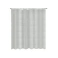 thumbnail image 1 of Kenney Medium Weight Embossed PEVA Shower Curtain Liner, 70" W x 72" H, Smoke, 1 of 6