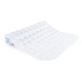 thumbnail image 1 of Kenney Microban Protected Bubble Bath Mat, 26.75" L x 14.5" W, White, 1 of 7