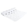 thumbnail image 1 of Kenney Microban Protected Vinyl Bath Mat, 27” L x 14.5” W, White, 1 of 7