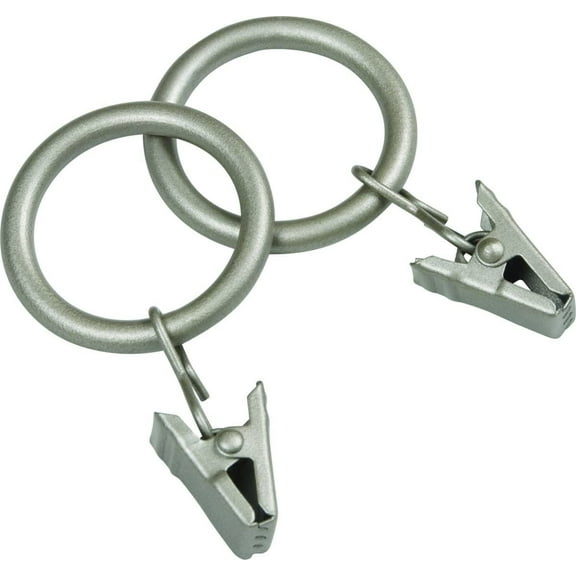 Kenney Pewter Clip Ring 5/8 in. L x 3/4 in. L