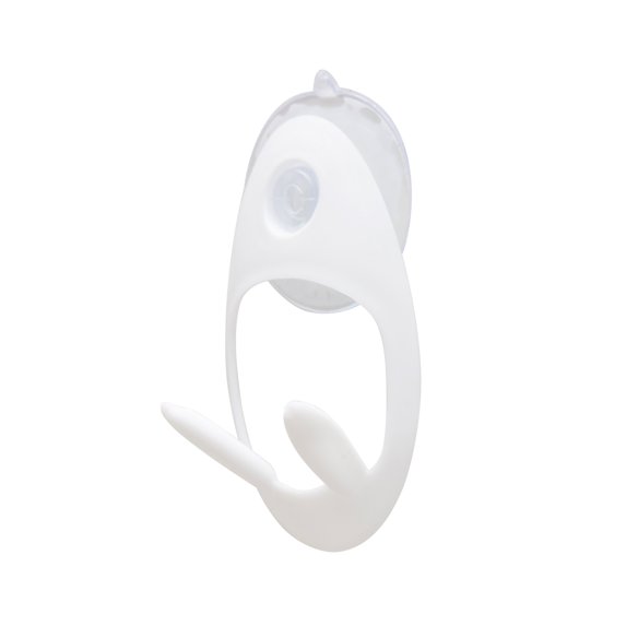 Kenney Plastic Suction Razor Holder, White