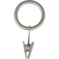 thumbnail image 1 of Kenney Real Home Curtain Clip Rings - Pewter Finish - Set of 14, Gray, 1 of 1