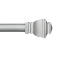 thumbnail image 1 of Kenney Riley 30-84" Value Decorative Steel Adjustable Curtain Rod, 1" Dia., Satin Nickel, 1 of 7