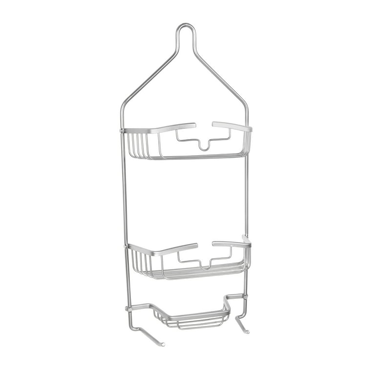 Kenney Kenney Shower Caddy Silver/Aluminum/Pewter 25H X 10W X 25D