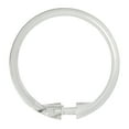 thumbnail image 1 of Kenney Rust-Proof Smooth Plastic Shower Curtain Rings, Set of 12, Clear, 1 of 7