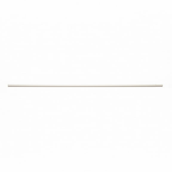 Kenney Steel Curtain Rod Extender Kit, 43" Adjustable Length, 5/8" Dia., Brushed Nickel