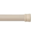 thumbnail image 1 of Kenney® Twist & Fit™ No Tools, Rust-Resistant Coated Steel, Spring Tension, Shower Curtain Rod, 42-72", Taupe, 1 of 10