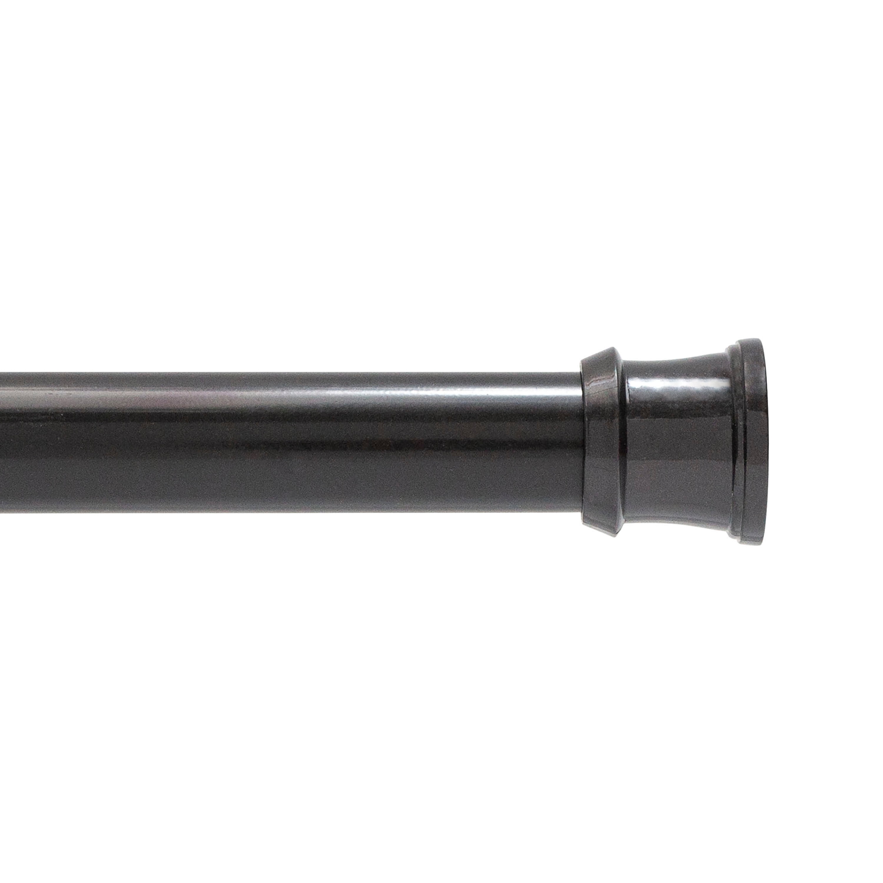 Kenney Twist &amp; Fit Adjustable No Tools Tension Shower Curtain Rod, 42 ...