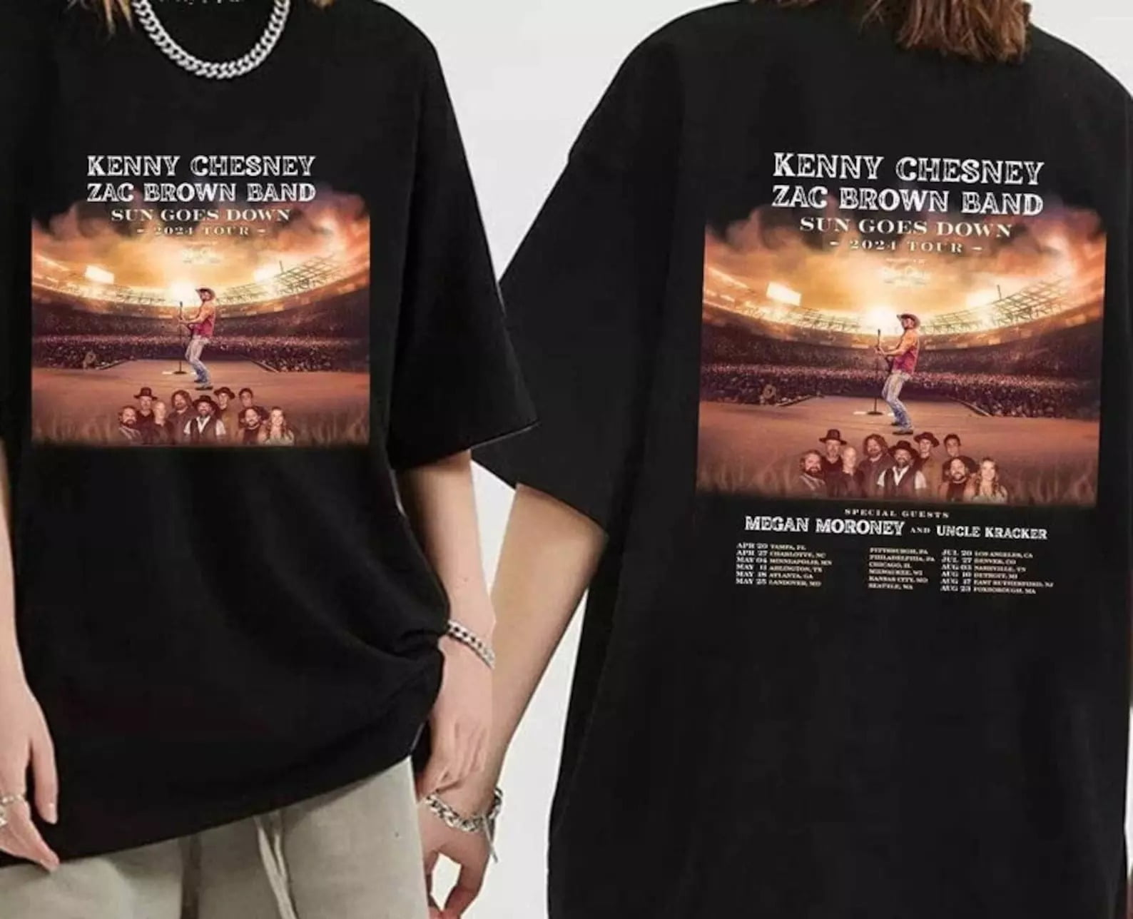 Kenny Chesney Shirt, Sun Goes Down 2024 Tour Shirt