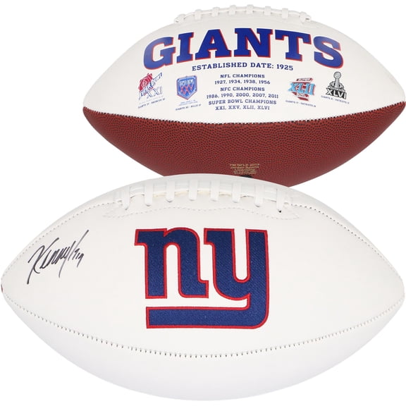 Kenny Golladay New York Giants Autographed White Panel Football - Fanatics Authentic Certified