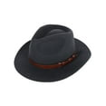 thumbnail image 1 of Kenny K Unisex Australian Wool Fedora with Leather Hatband, 1 of 5
