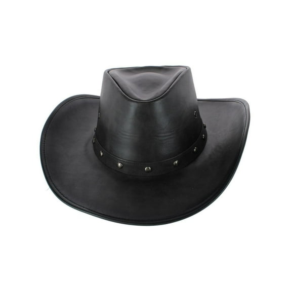 Kenny K. Distressed Western Studded Hat (Men)