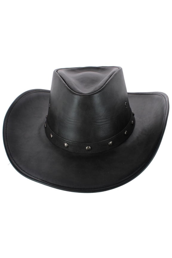 . Distressed Western Studded Hat (Men)