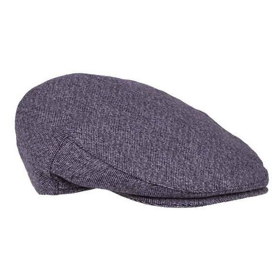 Kenny K Flat Cap Hat for Newsboy Driving Fisherman Golf Ivy Gastby Cabbie FC200 Wool Blend, Lined (Gray Plaid, L/XL)