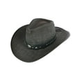thumbnail image 1 of Kenny K  Grey UPF 50+ Western Hat with Vegan Leather Band (Men), 1 of 6