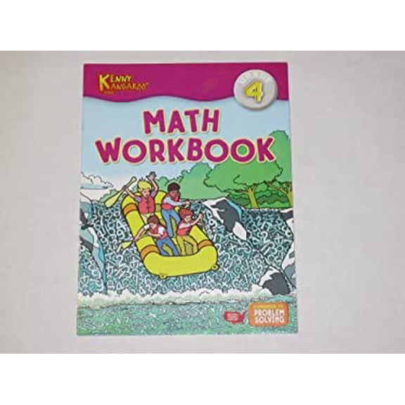 Pre-Owned Kenny Kangaroo Math Workbook (Grade 4) (Kenny Kangaroo Series) 9781934264409 Used