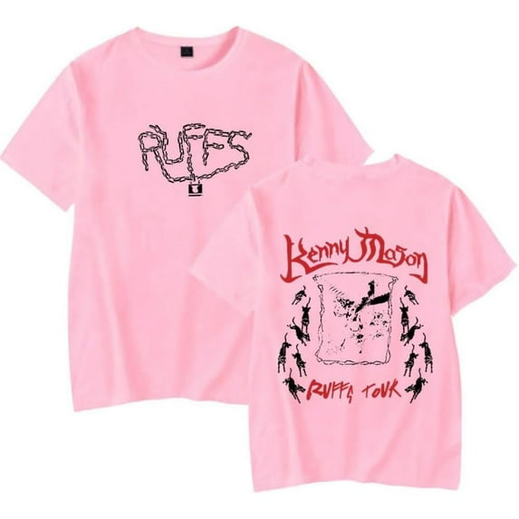 Kenny Mason Ruffs Tour Merch Short Sleeve T-shirt Unisex Fashion Crew Neck Top