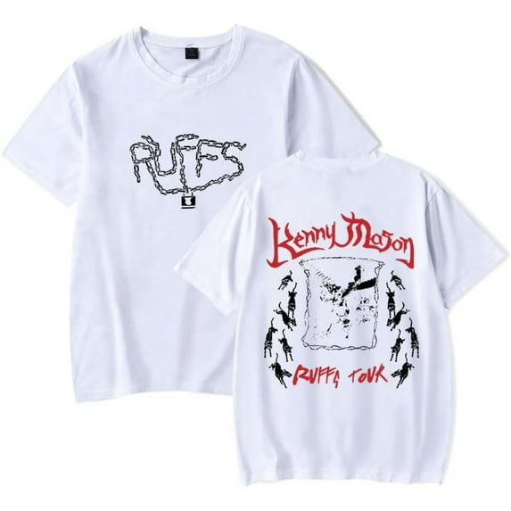 Kenny Mason Ruffs Tour Merch Short Sleeve T-shirt Unisex Fashion Crew Neck Top