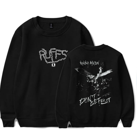 Kenny Mason Ruffs crew neck sweatshirt Merch Women Men Long sleeve Fashion Casual Hooded Sweatshirts