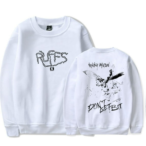 Kenny Mason Ruffs crew neck sweatshirt Merch Women Men Long sleeve Fashion Casual Hooded Sweatshirts