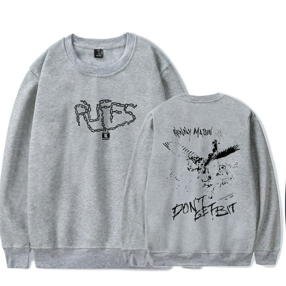 Kenny Mason Ruffs crew neck sweatshirt Merch Women Men Long sleeve Fashion Casual Hooded Sweatshirts