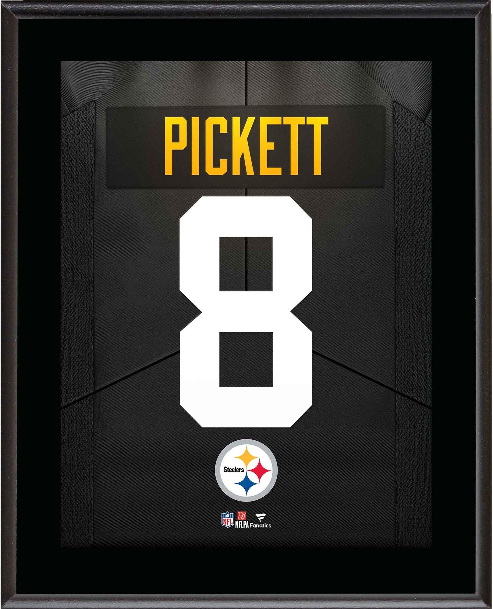 Kenny Pickett Pittsburgh Steelers 10.5" x 13" Jersey Number Sublimated