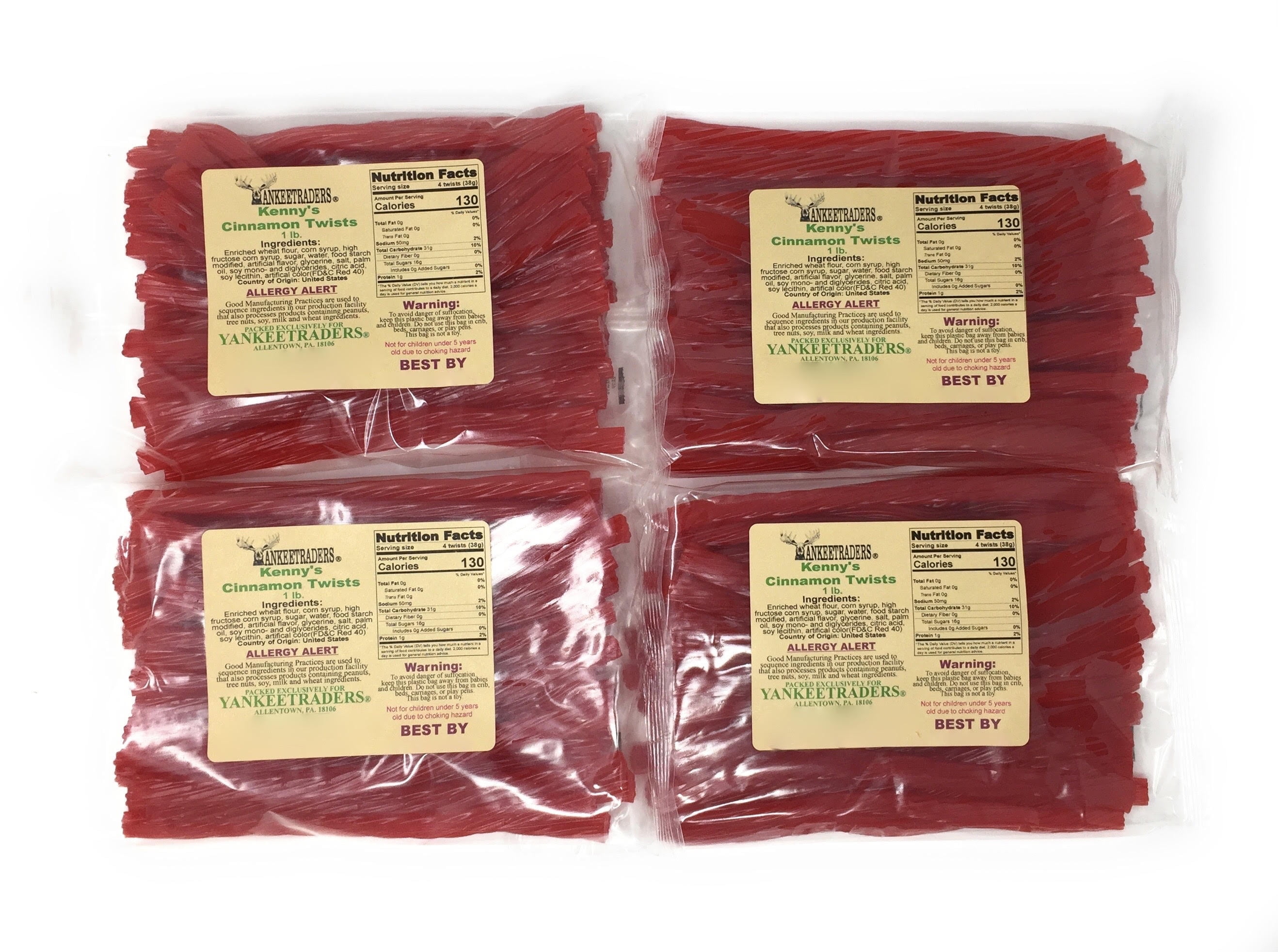 Kenny's, Cinnamon Licorice Twists 4 Lbs.