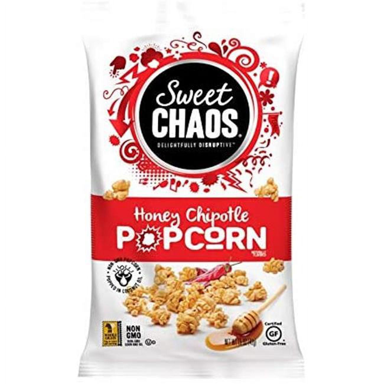 Kennys Candy & Confections 9065683 1.5 oz Honey Chipotle Popcorn Pack of 8