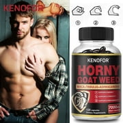 Kenofor Horny Goat Weed Capsules - 7000 mg herbal equivalent - Provides performance and energy support 30/60/120 a kapsula