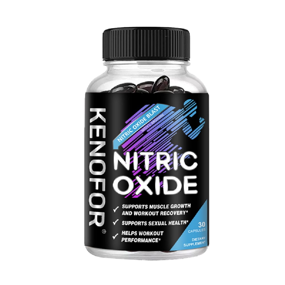 Kenofor Nitric Oxide Supplement, 3X Strength Advanced Muscle Support, Increased Training