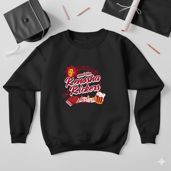 Kenosha Kickers Vintage Tour 90s Retro Holiday Movie Humor Sweatshirt, up to size 5XL