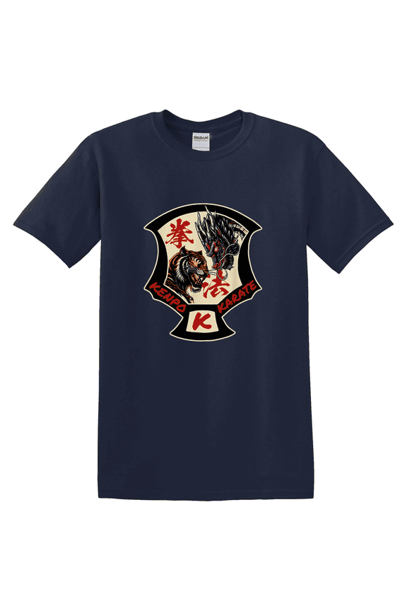 Kenpo Karate Martial Arts Self Defense Tiger Dragon T-Shirt