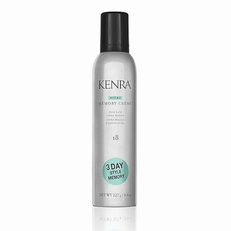 ミネラルクリーム Kenra Nitro Memory Crème 18, 8 oz, Firm Hold, 3-Day Style Memory
