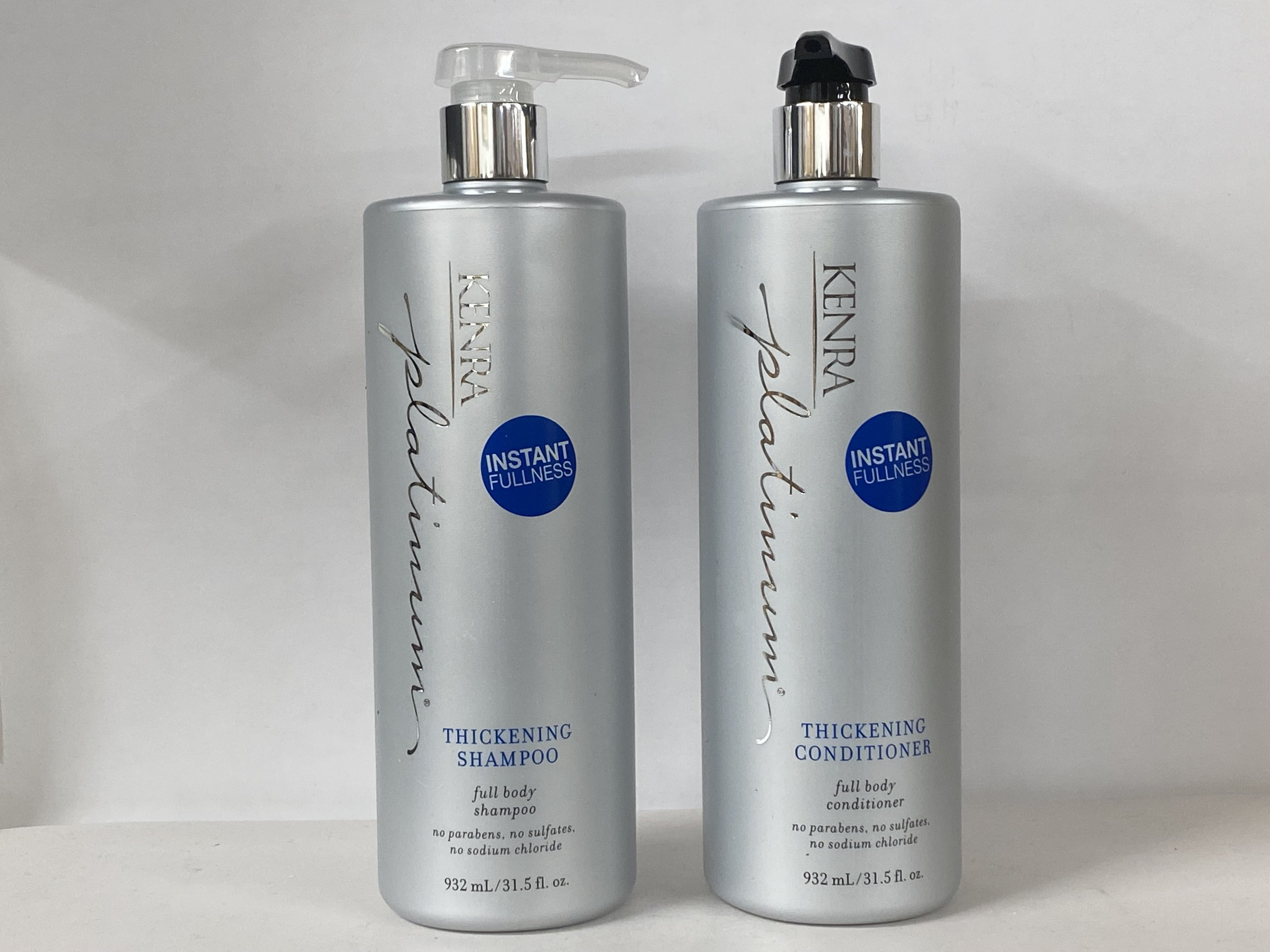 Kenra Platinum ️ Thickening shampoo & Conditioner for full body 31.5 oz