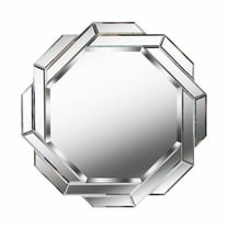 Kenroy Home Junction 24'' x 24'' Octagonal Wall Mirror for Entryway, Bathroom, Bedroom, or Living Room, Mirror