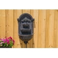thumbnail image 1 of San Pablo Wall Fountain - Plum Bronze, 1 of 5