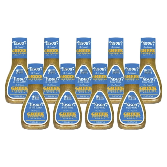 Kens - Dressing Yasou Greek - 9 Oz, Case of 9