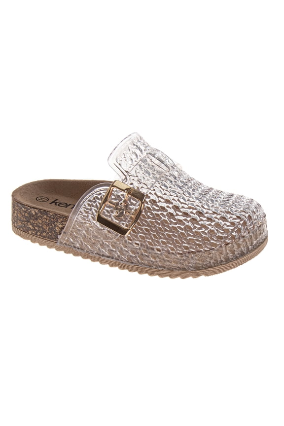 Little Girls Jelly Slip On Clog