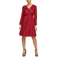 thumbnail image 1 of Kensie Dresses Womens Chiffon Smocked Sheath Dress, 1 of 1