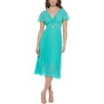 thumbnail image 1 of Kensie Dresses Womens Cut-Out Chiffon Midi Dress, 1 of 3