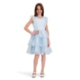 thumbnail image 1 of Kensie Girl Sleeveless Embroidered Tiered Scallop Dress, Sizes 4-16, 1 of 3