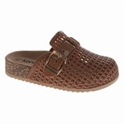 Kensie Girl Clogs Sandals (Little Kid Sizes), Tan, Size: 11