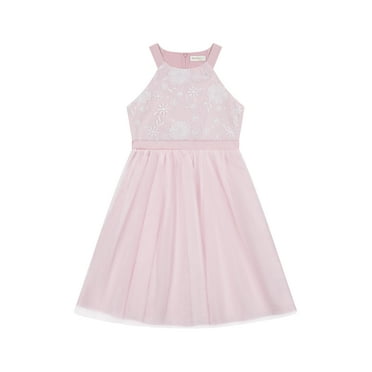 Kensie Girl Embroidered Mesh Special Occasion Dress, Sizes 4-16