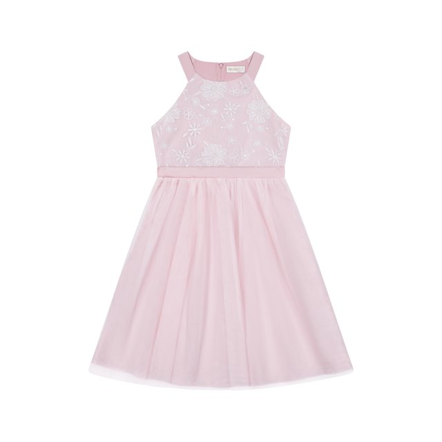 Robe Sans Manches Rose Pour Fille - Taille M - Longueur Genoux - Occasion Très Bon état
