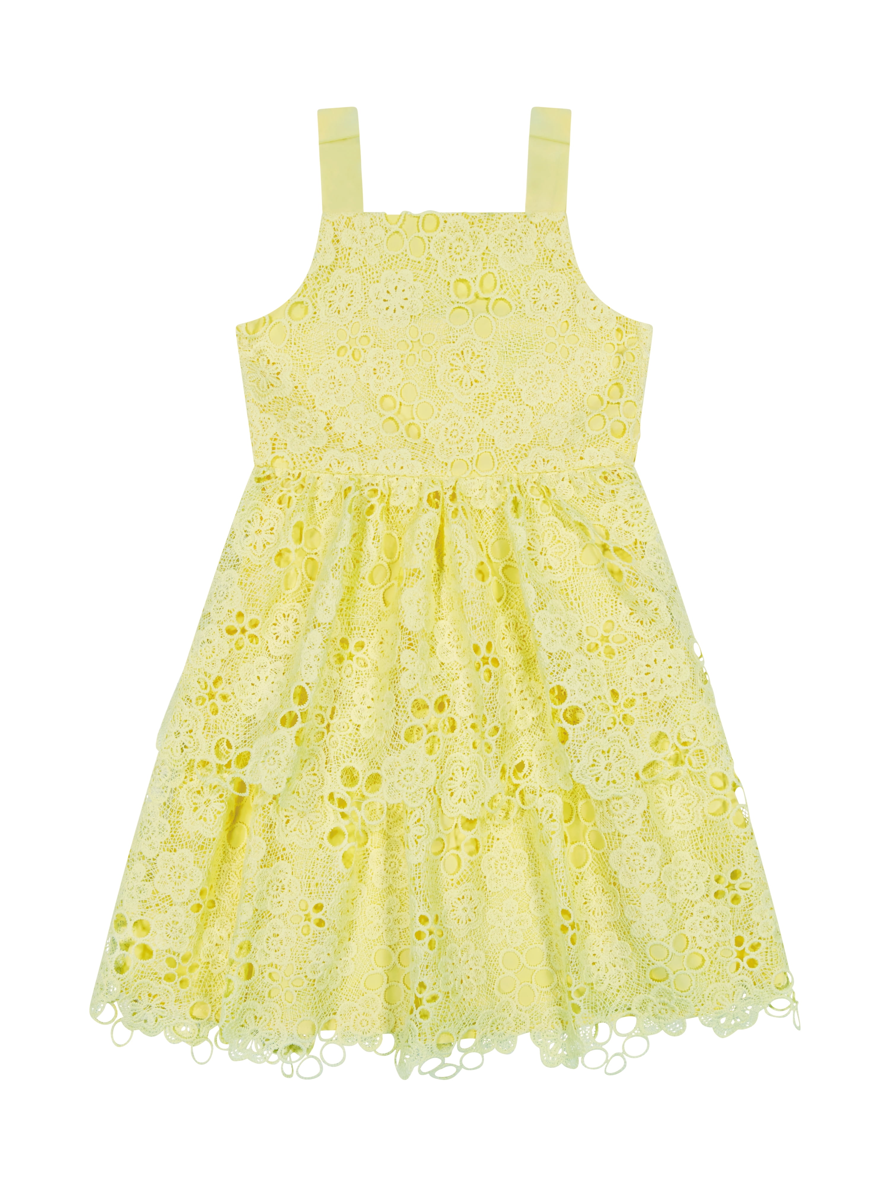 Kensie Girl Floral Lace Sleeveless Dress, Sizes 4-16 - Walmart.com