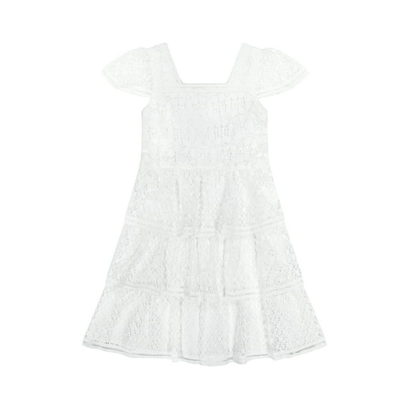 Kensie Girl Lace Tiered Special Occasion Dress, Sizes 4-16